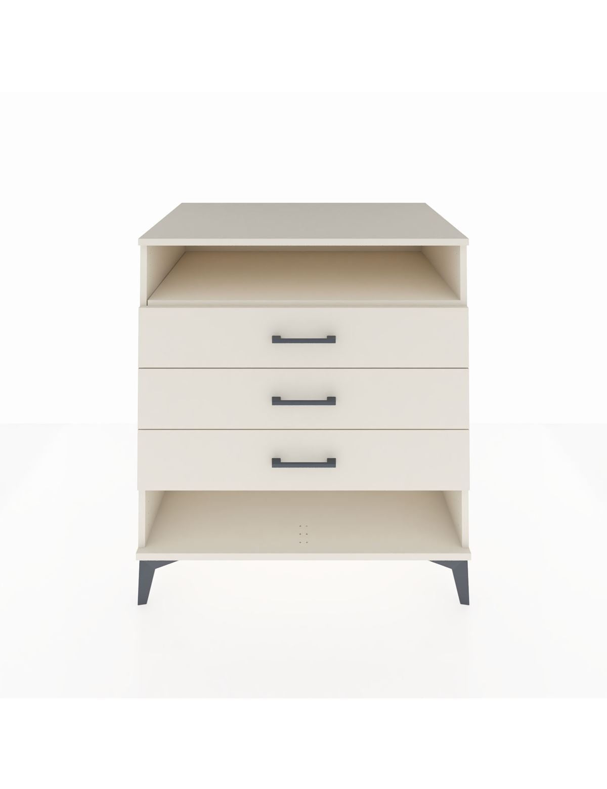 Kronos Şifonyer Tek Raflı 3 Çekmeceli 88x59x96 Aytaşı-Aytaşı