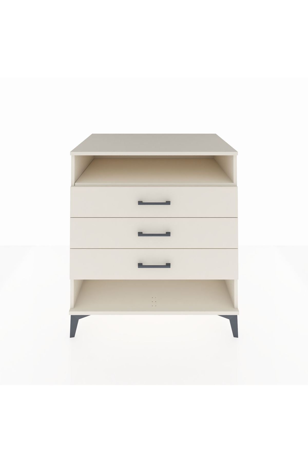 Kronos Şifonyer Tek Raflı 3 Çekmeceli 88x59x96 Aytaşı-Aytaşı