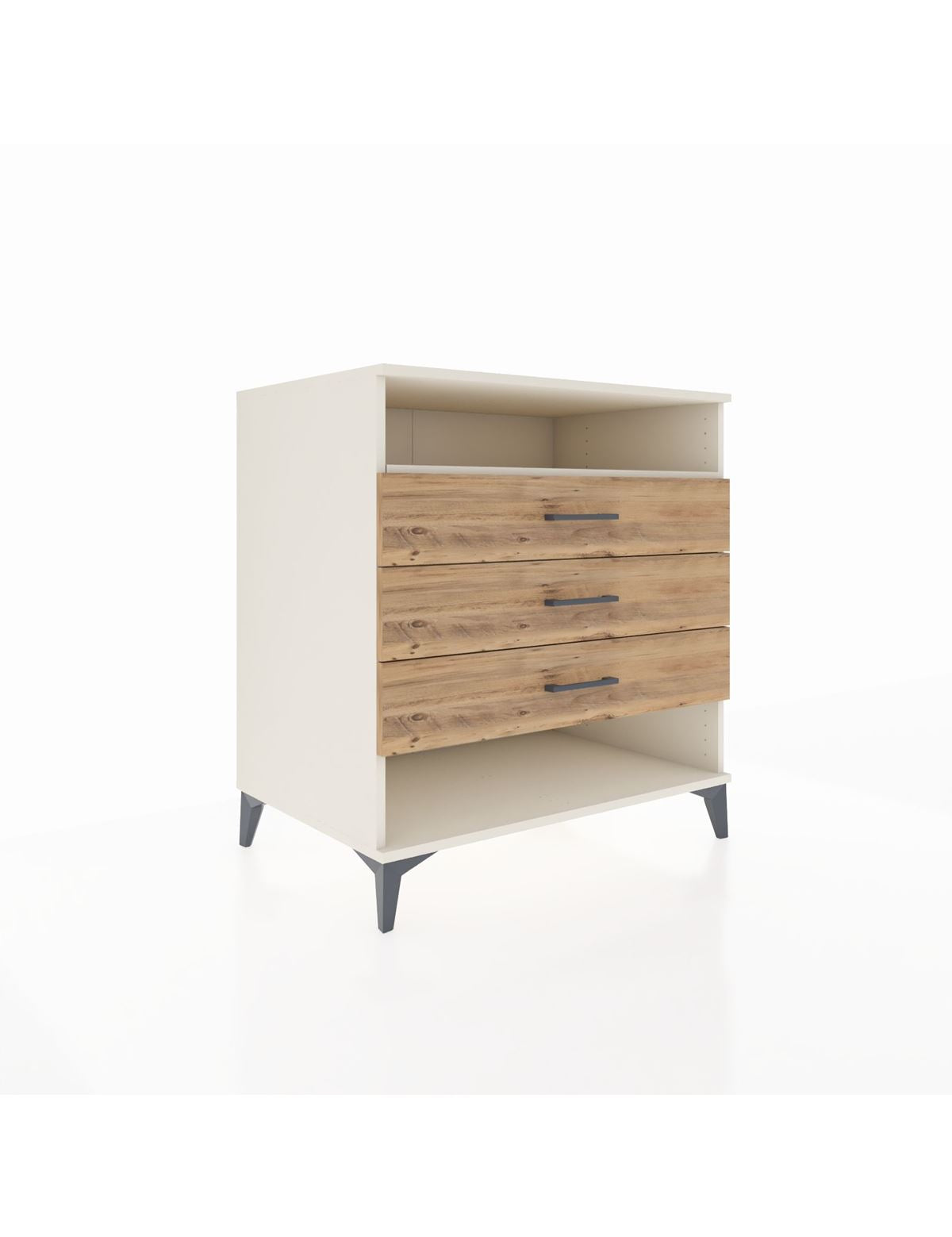 Kronos Şifonyer Tek Raflı 3 Çekmeceli 88x59x96 Aytaşı-Çam