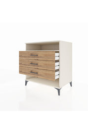Kronos Şifonyer Tek Raflı 3 Çekmeceli 88x59x96 Aytaşı-Çam