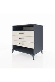 Kronos Şifonyer Tek Raflı 3 Çekmeceli 88x59x96 Antrasit-Aytaşı