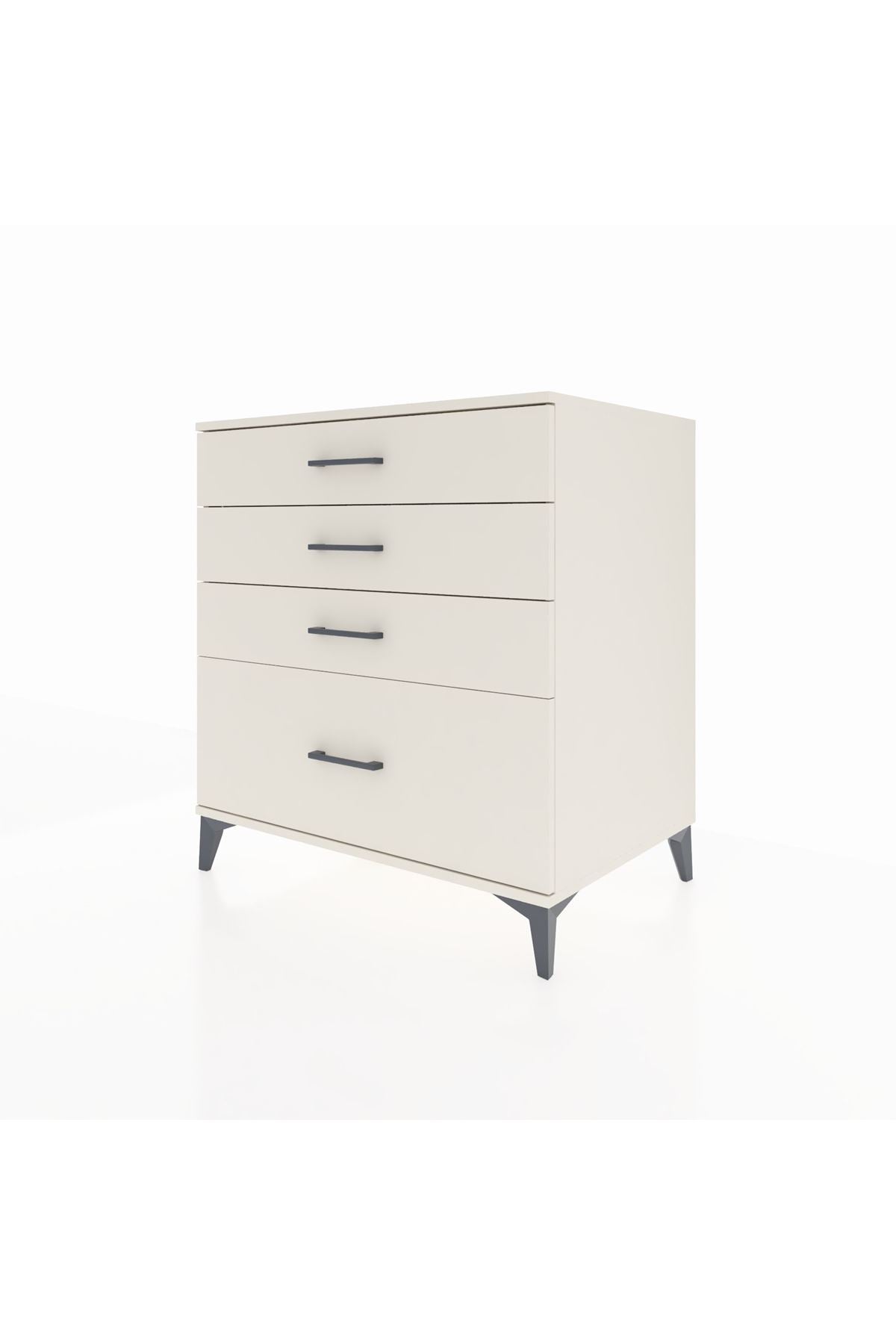 Kronos Şifonyer 4 Çekmeceli 88x59x96 Aytaşı-Aytaşı