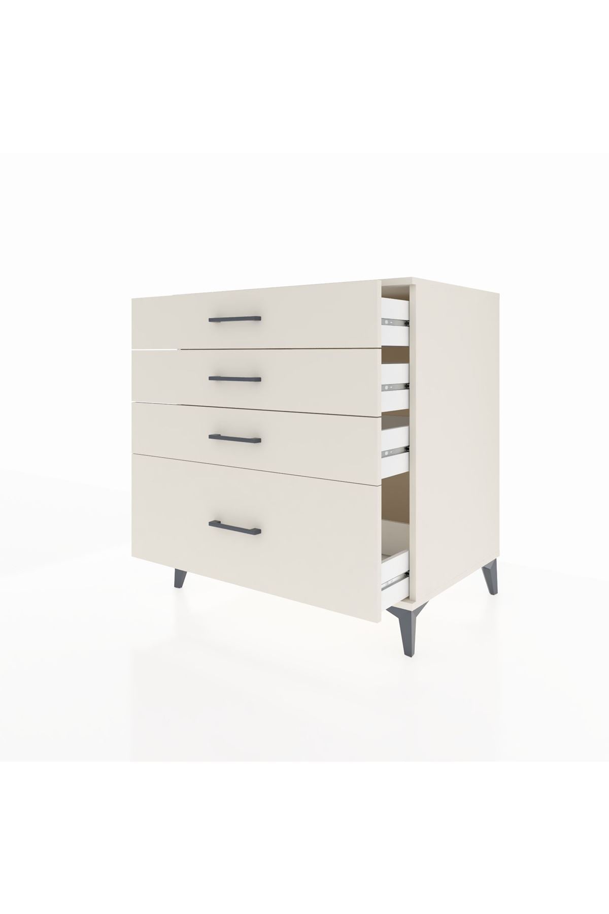 Kronos Şifonyer 4 Çekmeceli 88x59x96 Aytaşı-Aytaşı