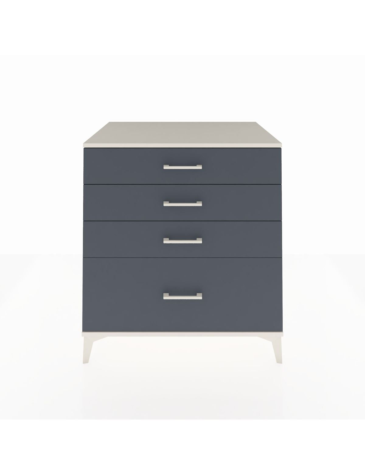 Kronos Şifonyer 4 Çekmeceli 88x59x96 Aytaşı-Antrasit