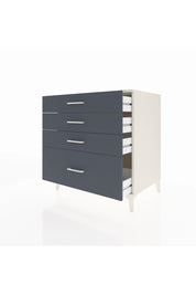 Kronos Şifonyer 4 Çekmeceli 88x59x96 Aytaşı-Antrasit