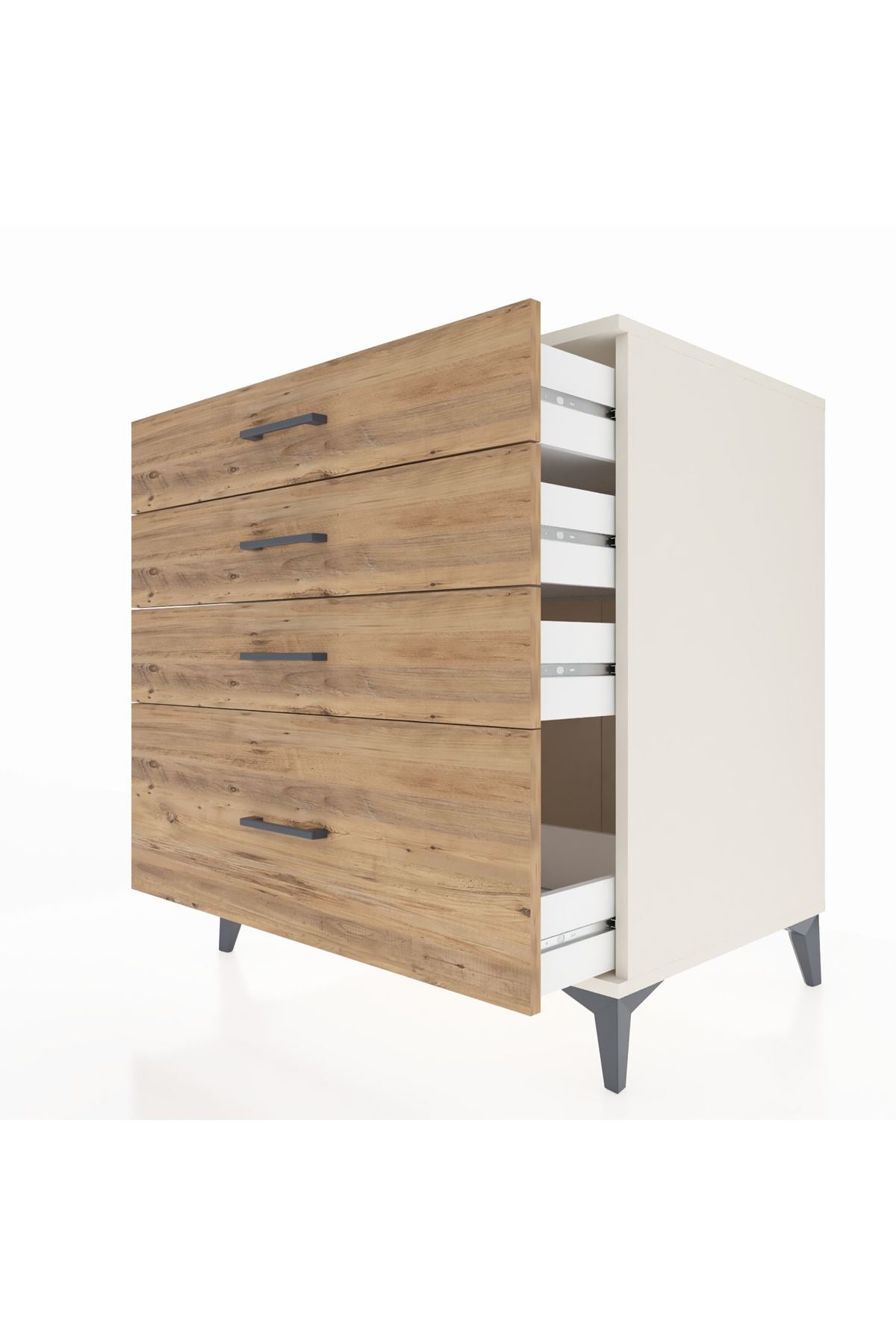 Kronos Şifonyer 4 Çekmeceli 88x59x96 Aytaşı-Çam