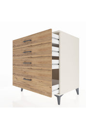 Kronos Şifonyer 4 Çekmeceli 88x59x96 Aytaşı-Çam
