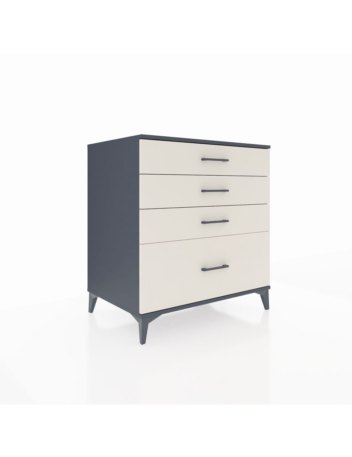 Kronos Şifonyer 4 Çekmeceli 88x59x96 Antrasit-Aytaşı