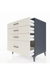 Kronos Şifonyer 4 Çekmeceli 88x59x96 Antrasit-Aytaşı