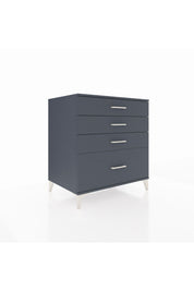 Kronos Şifonyer 4 Çekmeceli 88x59x96 Antrasit-Antrasit