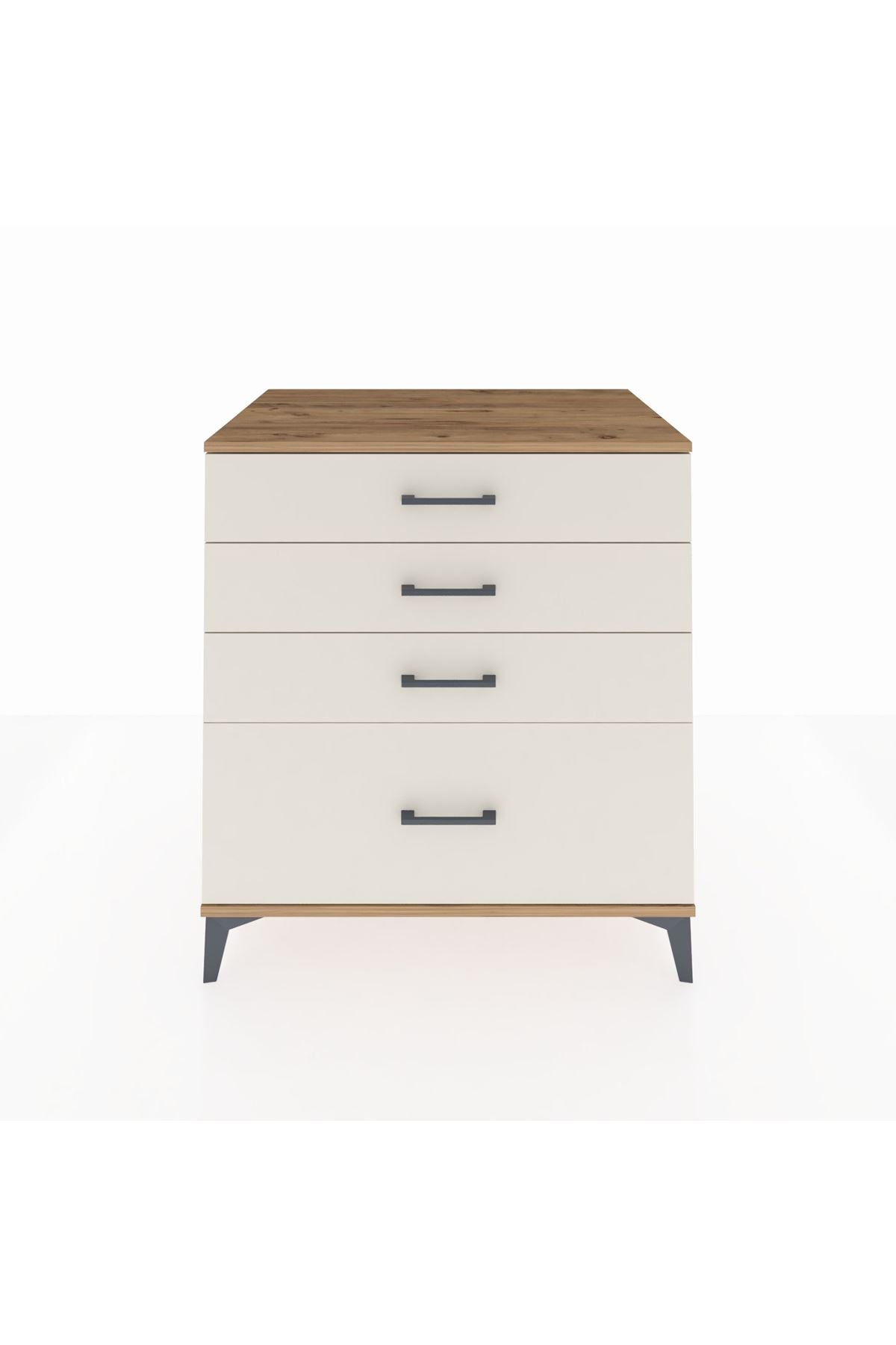 Kronos Şifonyer 4 Çekmeceli 88x59x96 Çam-Aytaşı
