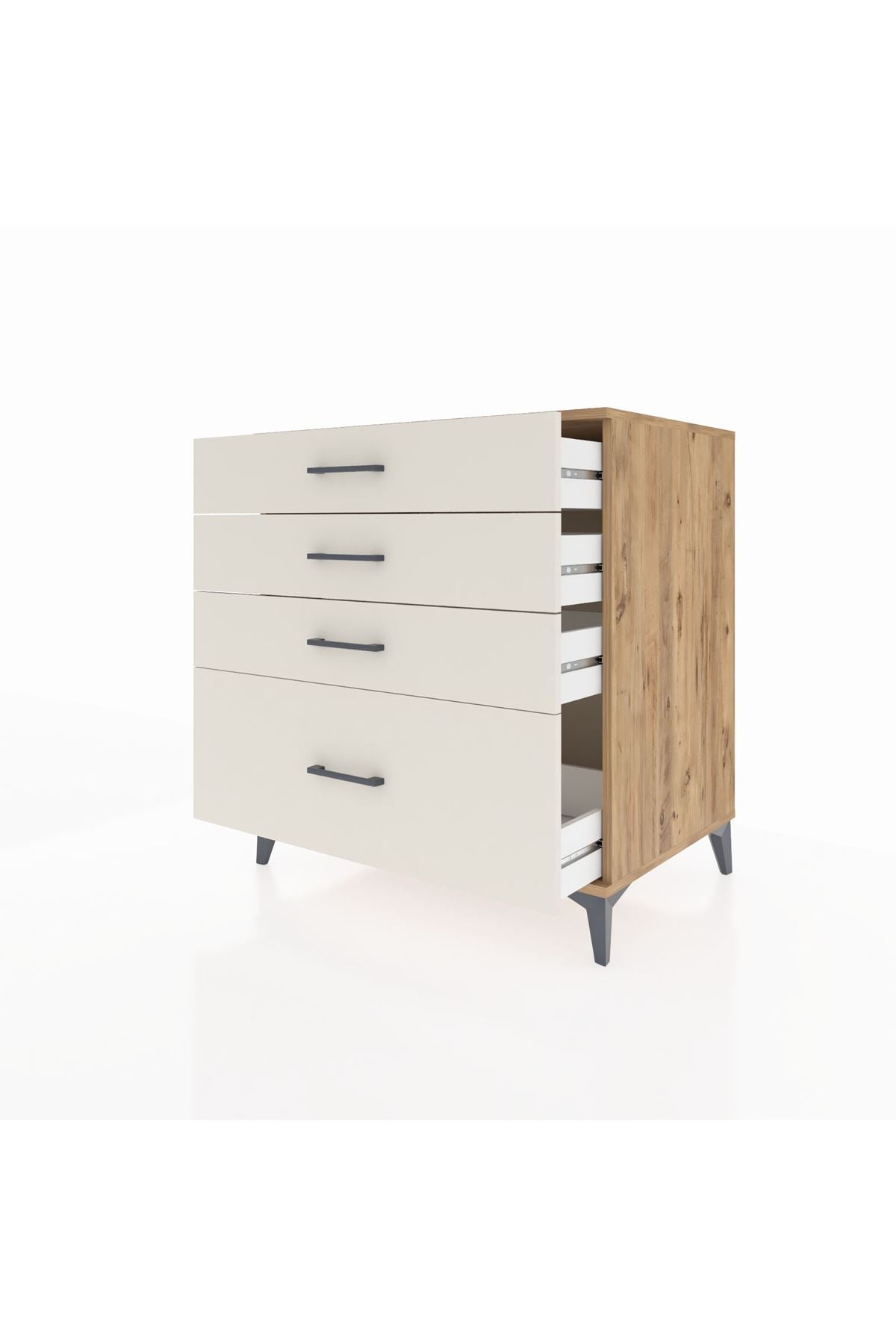 Kronos Şifonyer 4 Çekmeceli 88x59x96 Çam-Aytaşı