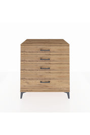 Kronos Şifonyer 4 Çekmeceli 88x59x96 Çam-Çam