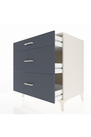 Kronos Şifonyer 3 Çekmeceli 88x59x96 Aytaşı-Antrasit