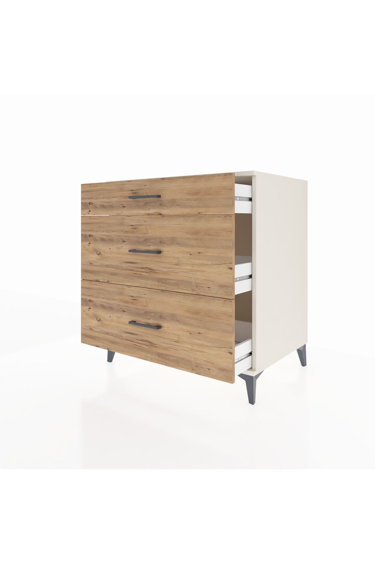 Kronos Şifonyer 3 Çekmeceli 88x59x96 Aytaşı-Çam