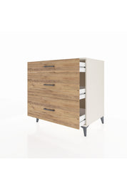 Kronos Şifonyer 3 Çekmeceli 88x59x96 Aytaşı-Çam