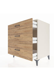 Kronos Şifonyer 3 Çekmeceli 88x59x96 Aytaşı-Çam