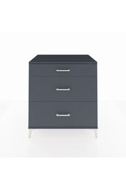 Kronos Şifonyer 3 Çekmeceli 88x59x96 Antrasit-Antrasit