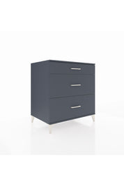 Kronos Şifonyer 3 Çekmeceli 88x59x96 Antrasit-Antrasit