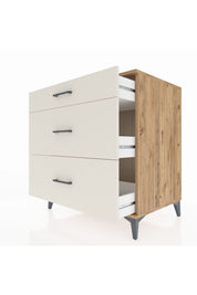 Kronos Şifonyer 3 Çekmeceli 88x59x96 Çam-Aytaşı