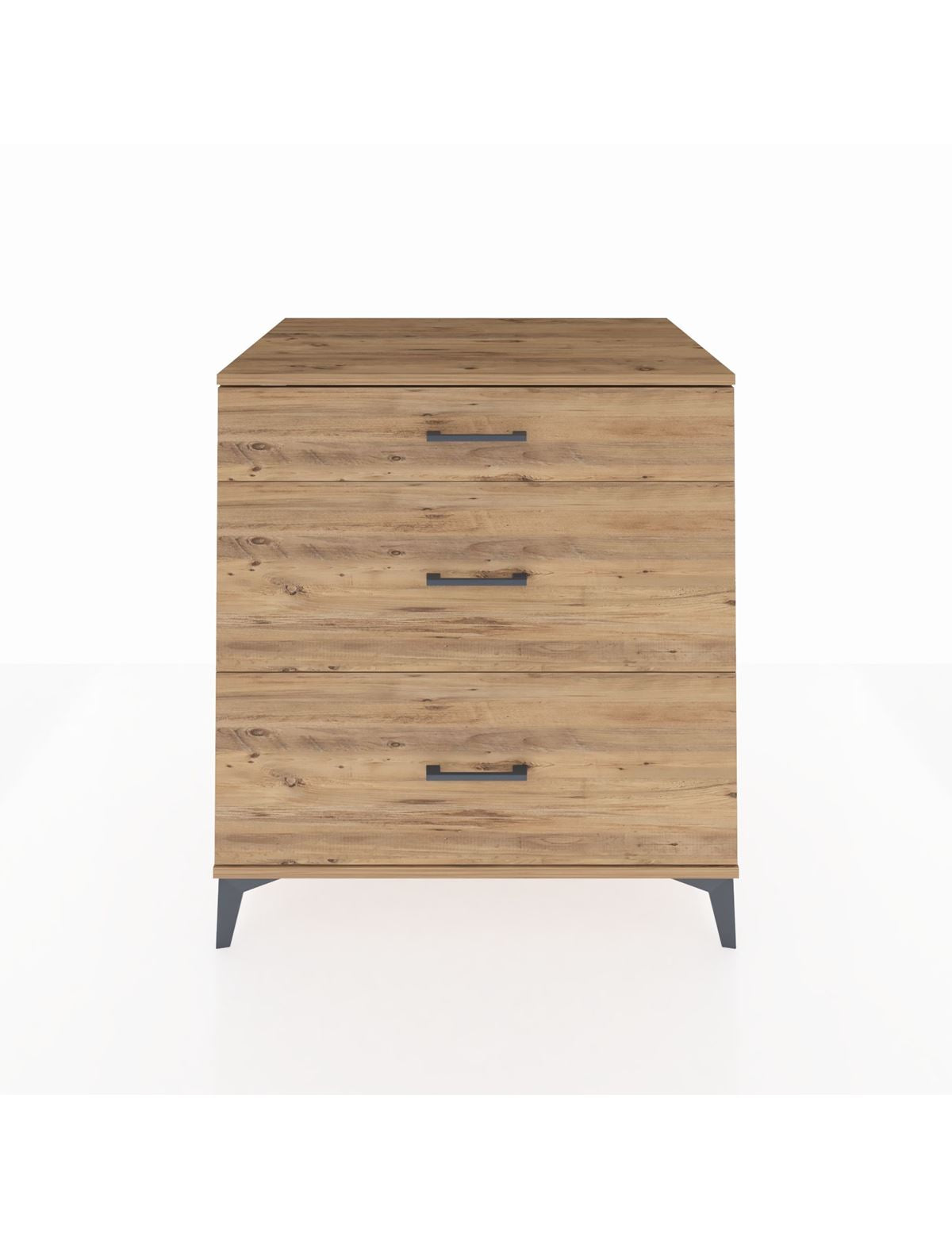 Kronos Şifonyer 3 Çekmeceli 88x59x96 Çam-Çam