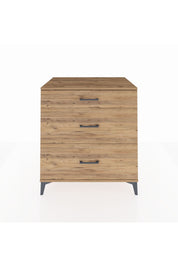 Kronos Şifonyer 3 Çekmeceli 88x59x96 Çam-Çam
