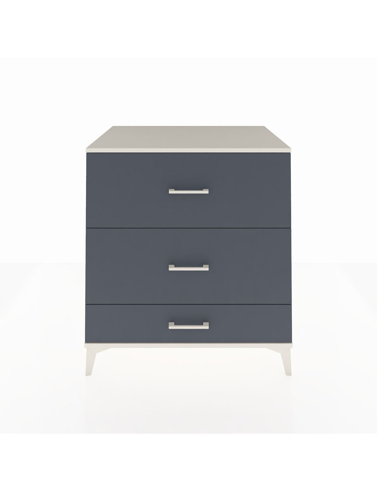 Kronos Şifonyer 3 Çekmeceli 88x59x96 Aytaşı-Antrasit