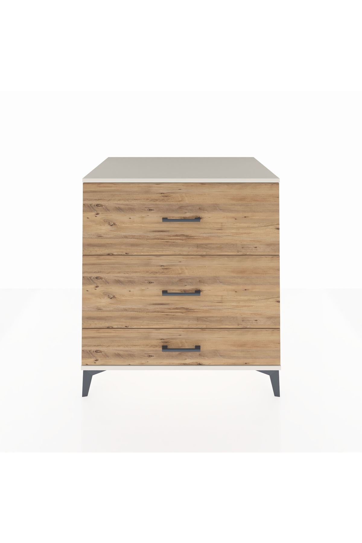 Kronos Şifonyer 3 Çekmeceli 88x59x96 Aytaşı-Çam