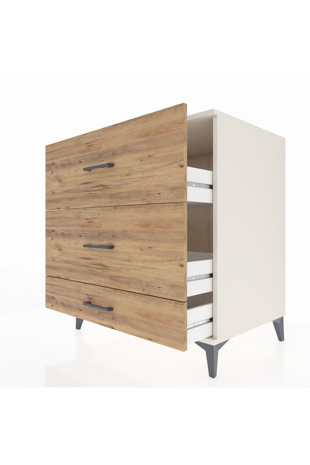 Kronos Şifonyer 3 Çekmeceli 88x59x96 Aytaşı-Çam