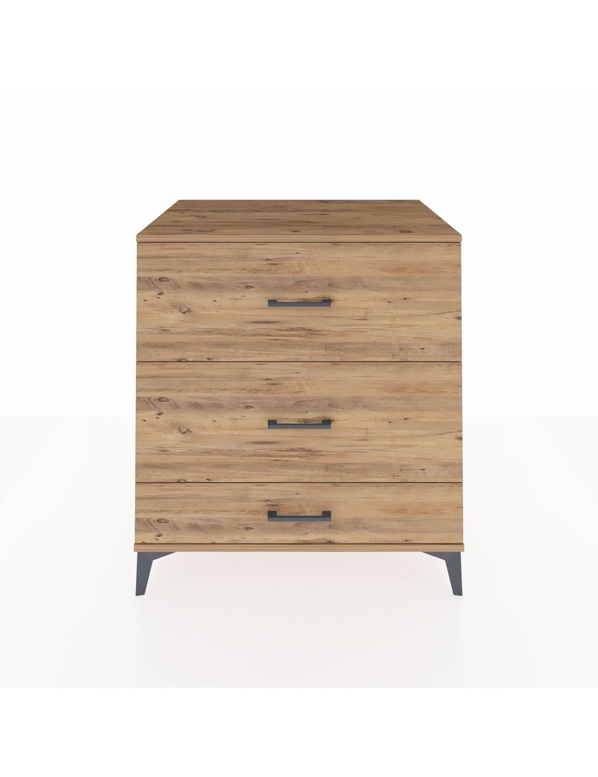 Kronos Şifonyer 3 Çekmeceli 88x59x96 Çam-Çam