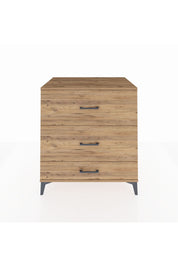 Kronos Şifonyer 3 Çekmeceli 88x59x96 Çam-Çam