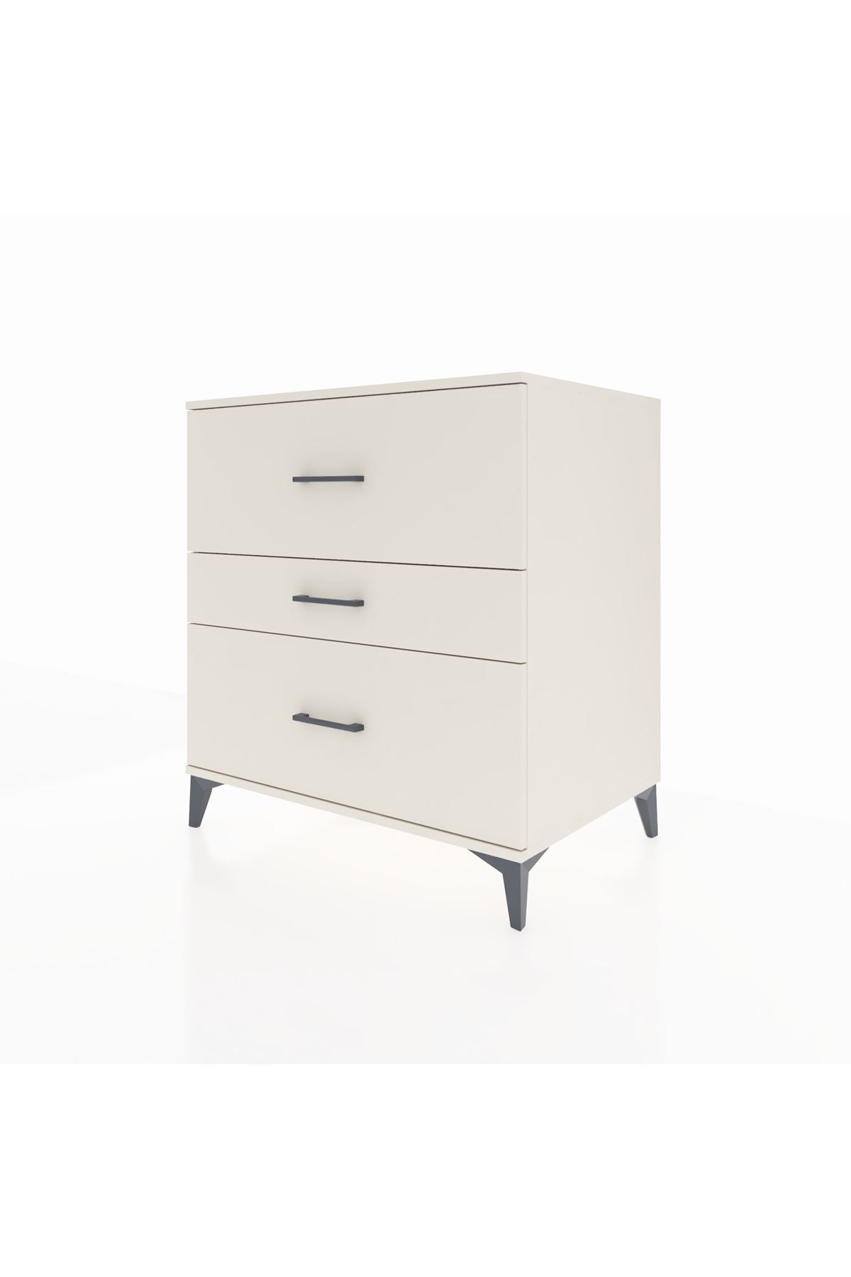 Kronos Şifonyer 3 Çekmeceli 88x59x96 Aytaşı-Aytaşı