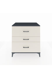 Kronos Şifonyer 3 Çekmeceli 88x59x96 Antrasit-Aytaşı