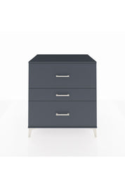 Kronos Şifonyer 3 Çekmeceli 88x59x96 Antrasit-Antrasit