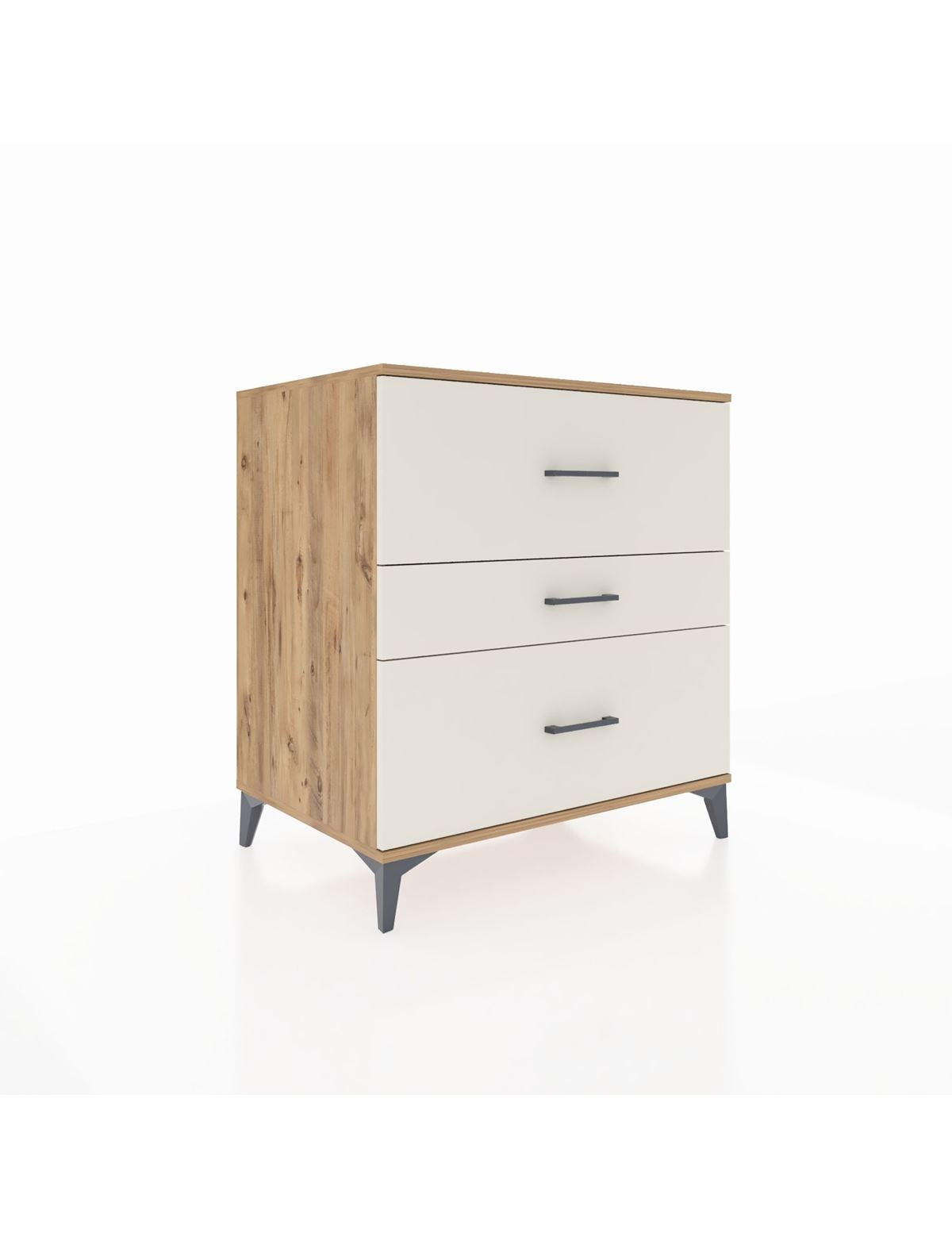 Kronos Şifonyer 3 Çekmeceli 88x59x96 Çam-Aytaşı