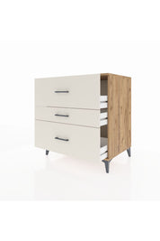 Kronos Şifonyer 3 Çekmeceli 88x59x96 Çam-Aytaşı