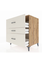 Kronos Şifonyer 3 Çekmeceli 88x59x96 Çam-Aytaşı
