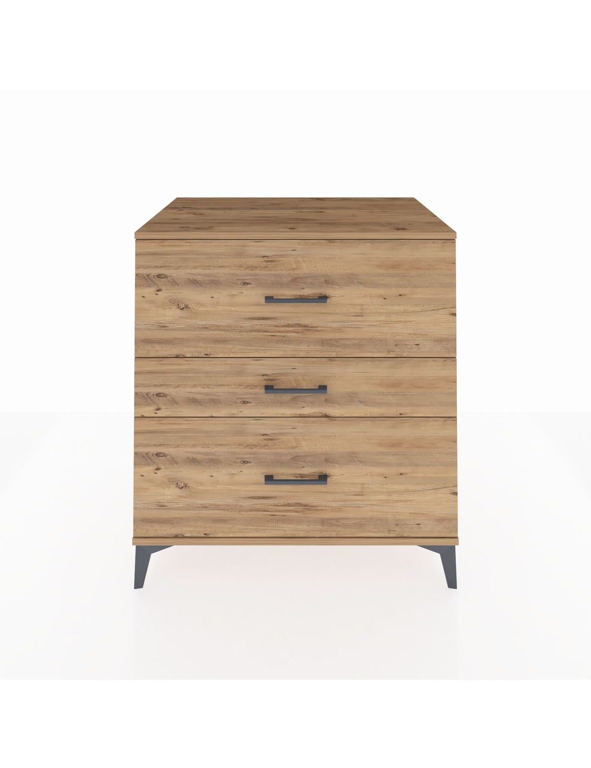 Kronos Şifonyer 3 Çekmeceli 88x59x96 Çam-Çam