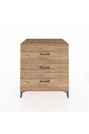 Kronos Şifonyer 3 Çekmeceli 88x59x96 Çam-Çam