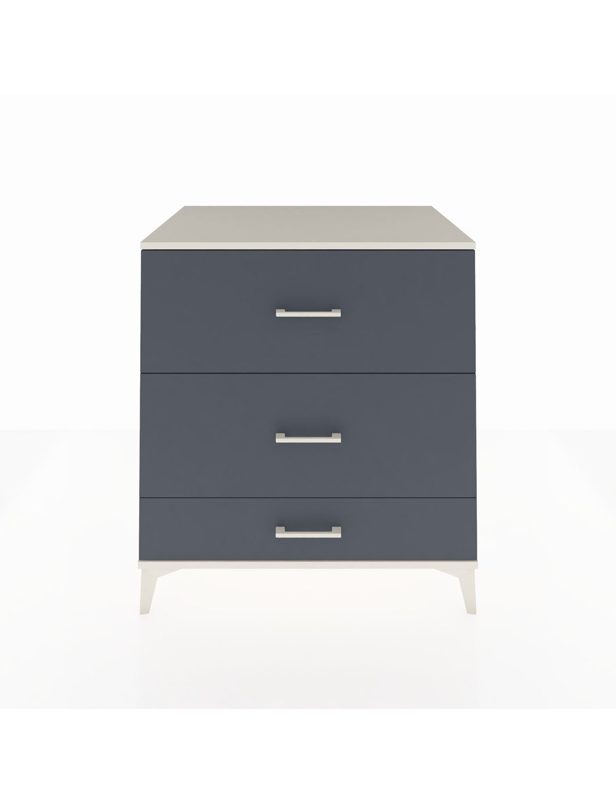 Kronos Şifonyer 3 Çekmeceli 88x59x96 Aytaşı-Antrasit