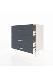 Kronos Şifonyer 3 Çekmeceli 88x59x96 Aytaşı-Antrasit