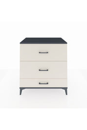 Kronos Şifonyer 3 Çekmeceli 88x59x96 Antrasit-Aytaşı