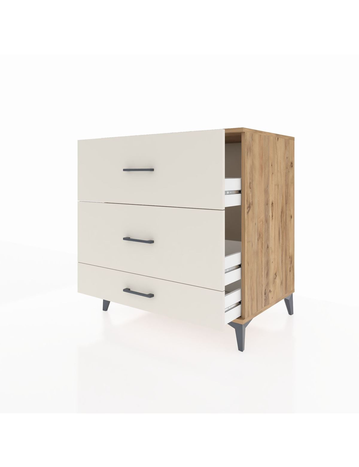 Kronos Şifonyer 3 Çekmeceli 88x59x96 - S70M013V7C