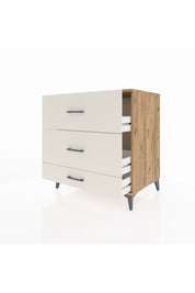 Kronos Şifonyer 3 Çekmeceli 88x59x96 Çam-Aytaşı