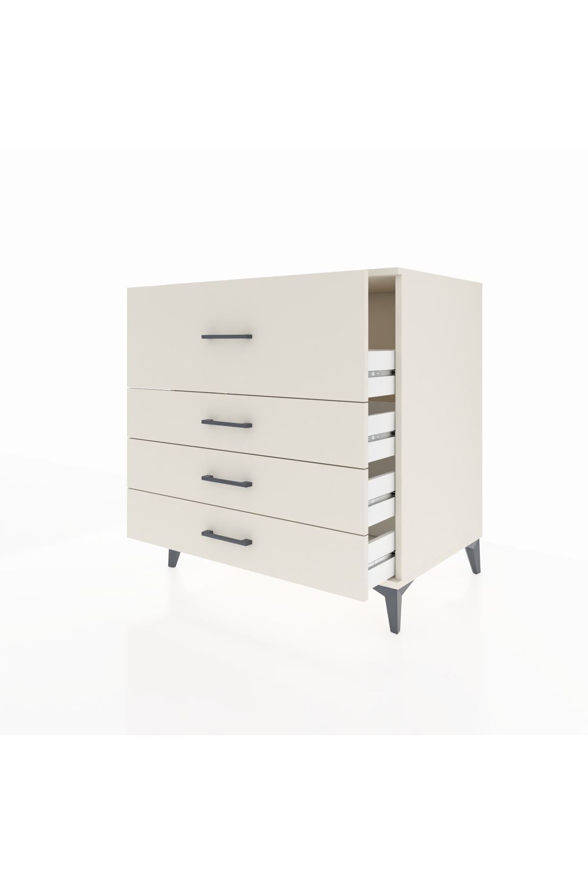 Kronos Şifonyer 4 Çekmeceli 88x59x96 Aytaşı-Aytaşı