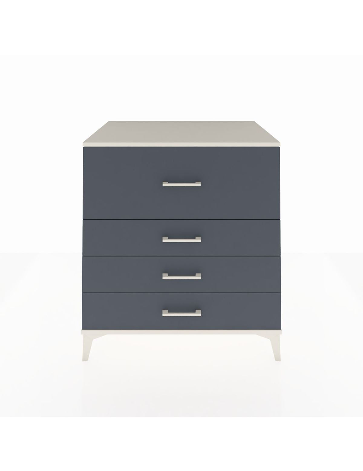 Kronos Şifonyer 4 Çekmeceli 88x59x96 Aytaşı-Antrasit