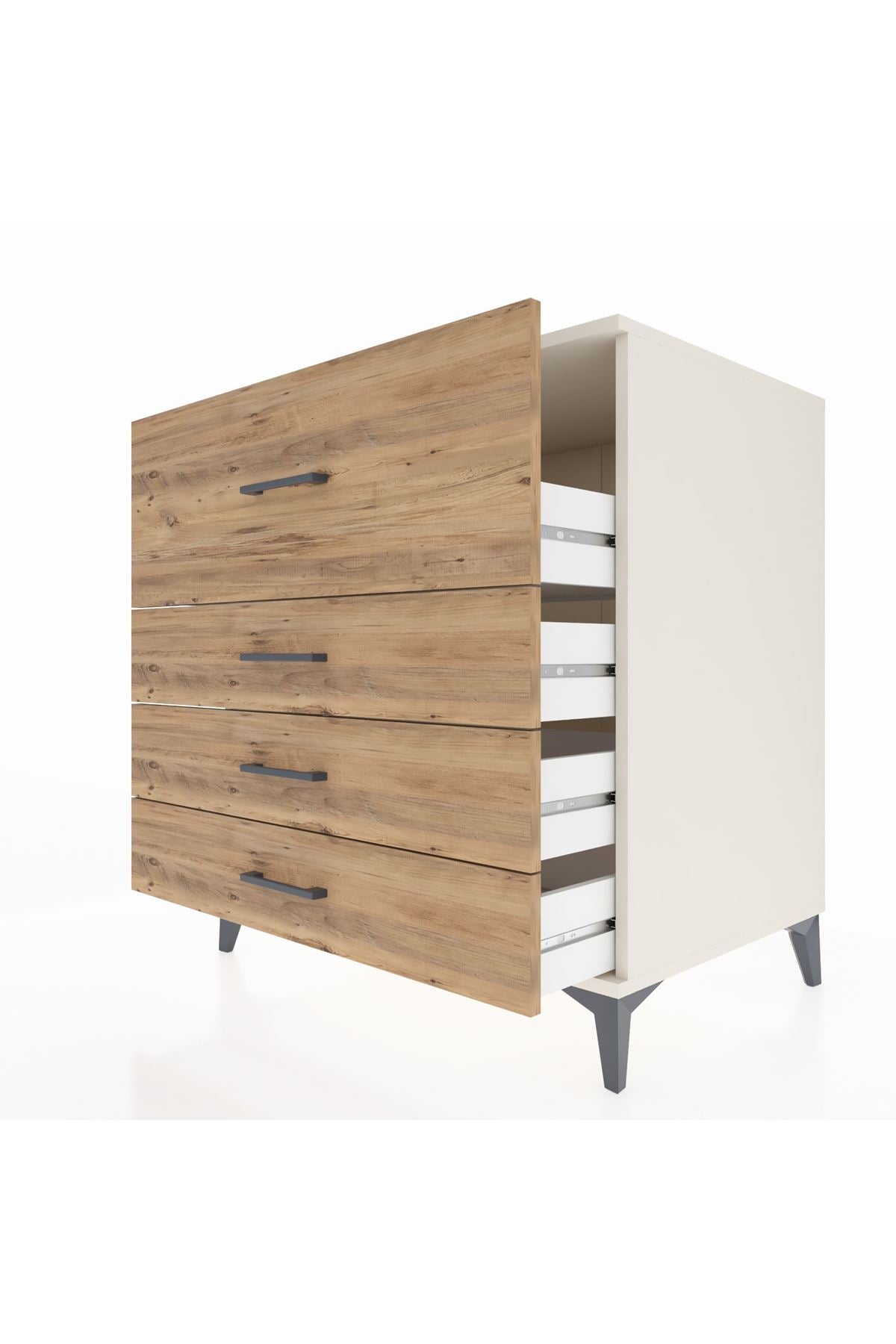 Kronos Şifonyer 4 Çekmeceli 88x59x96 Aytaşı-Çam