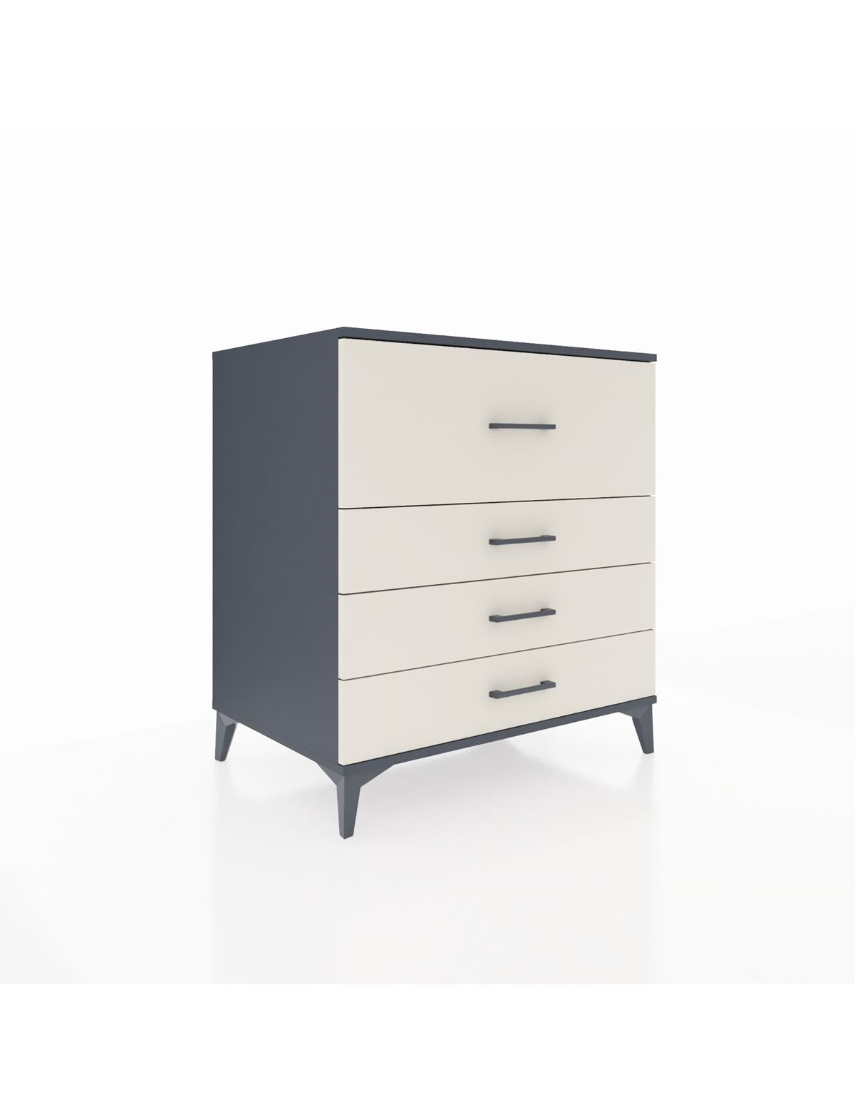 Kronos Şifonyer 4 Çekmeceli 88x59x96 Antrasit-Aytaşı