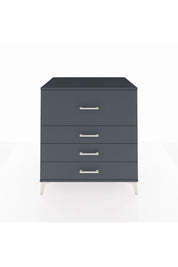 Kronos Şifonyer 4 Çekmeceli 88x59x96 Antrasit-Antrasit