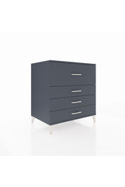 Kronos Şifonyer 4 Çekmeceli 88x59x96 Antrasit-Antrasit